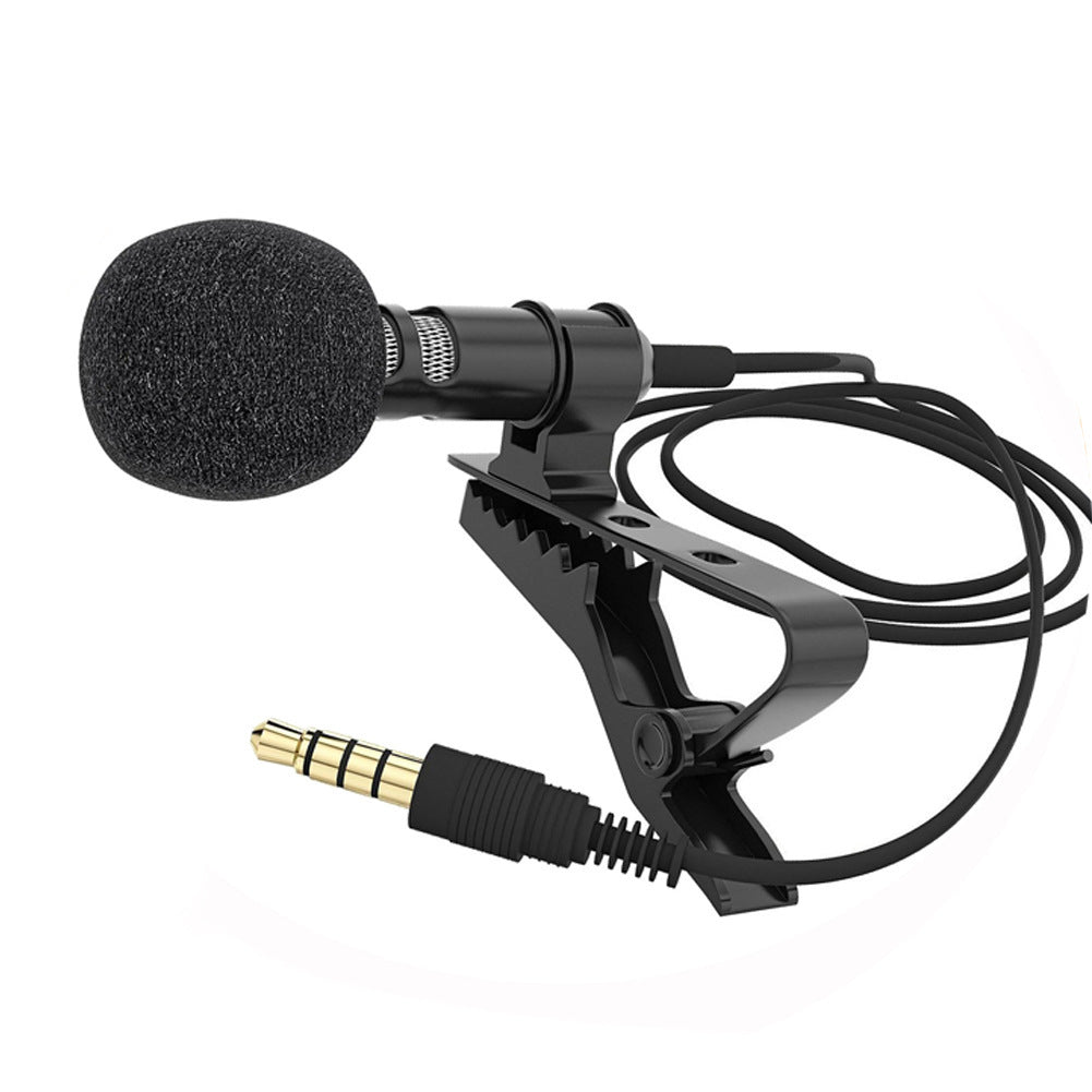 Portable Neckline Clip Microphone Set