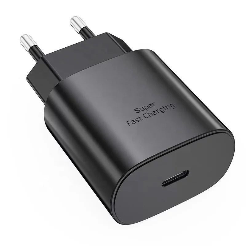 Applicable To Note10S20 American Standard European Standard 25W PD Fast Charge Charger