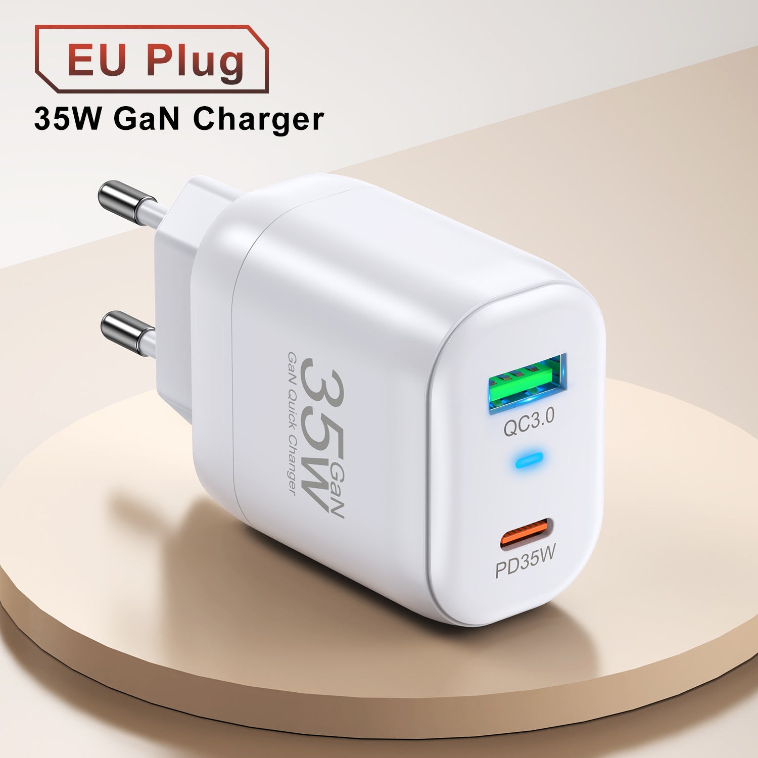 35W Gallium Nitride Charger Fast Charge