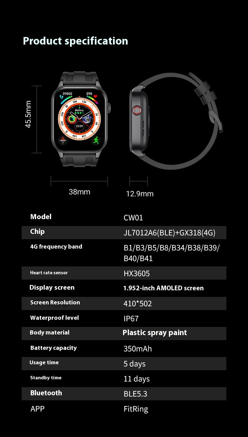 Simple And Versatile Smart Phone Watch