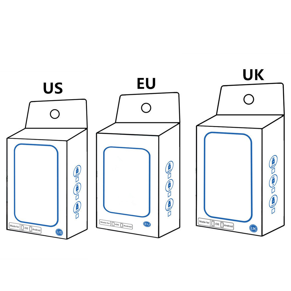 Multi-port US-European-English Travel Charging Head