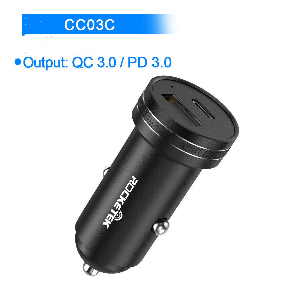 Dual QC30 PD Car Charger Multi-function Fast Charging
