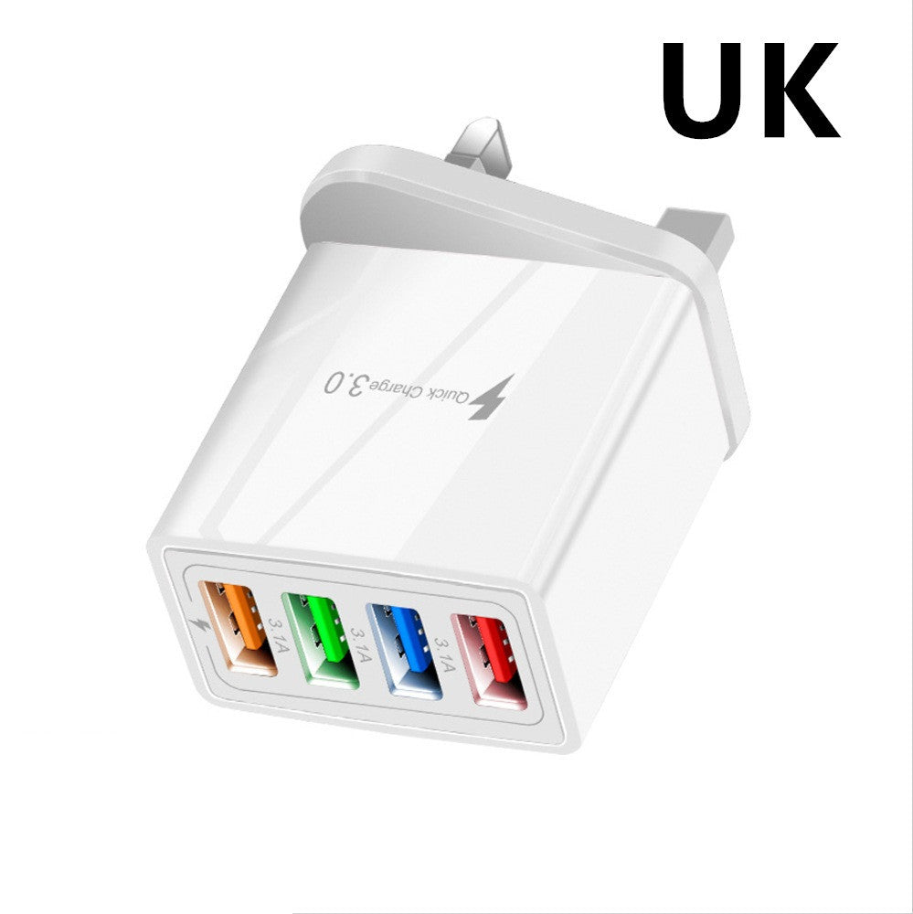 4USB5V3A Charger Mobile Phone Multi-port Charger