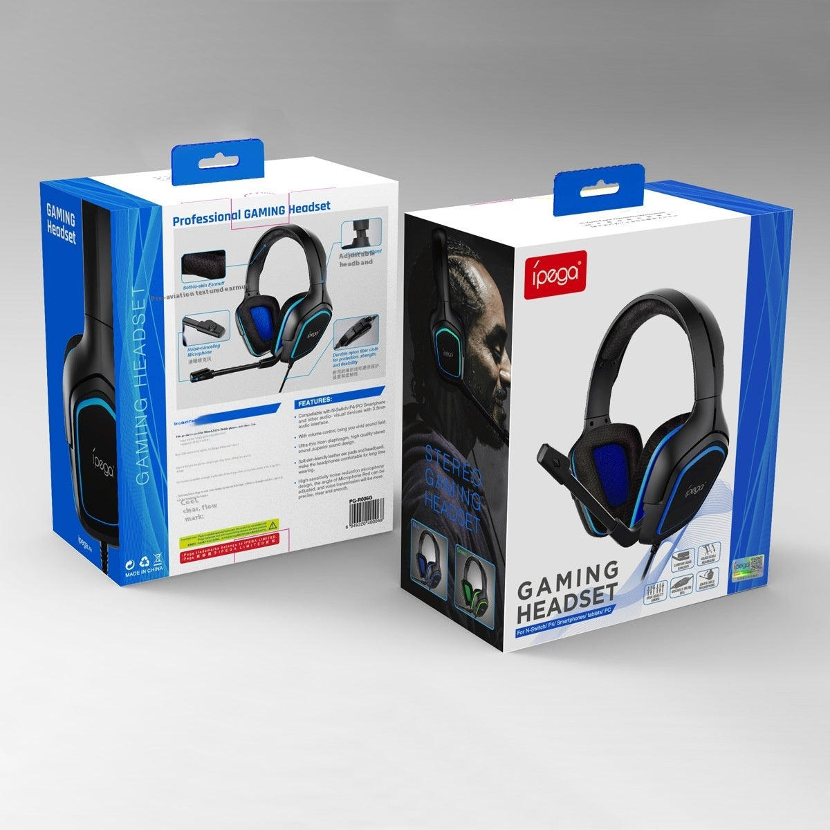 Computer Head-mounted Gaming Headset Noise Reduction With Microphone