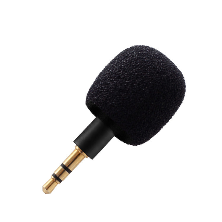Mini Condenser Microphone Metal Small Microphone Amplifier Sound Card K Song Outdoor Live Mobile Phone Sound Card Microphone