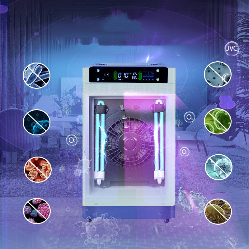 Mobile Indoor Negative Ion Air Purifier Disinfection Machine
