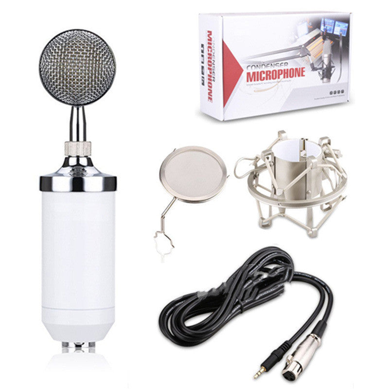 Small Baby Bottle External Sound Card Condenser Microphone
