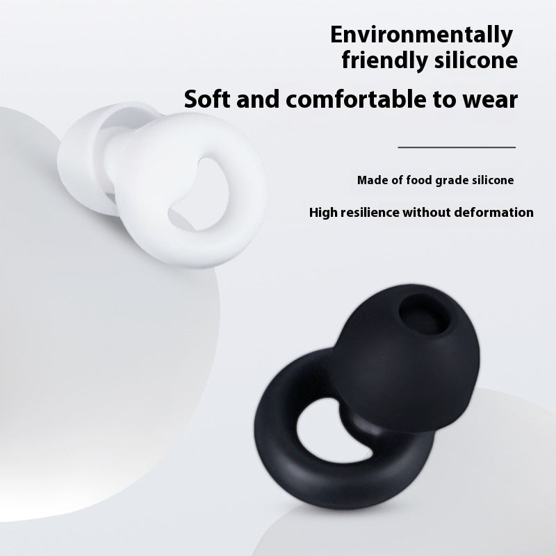 Waterproof And Minimalist Silicone Noise Cancelling Earplugs