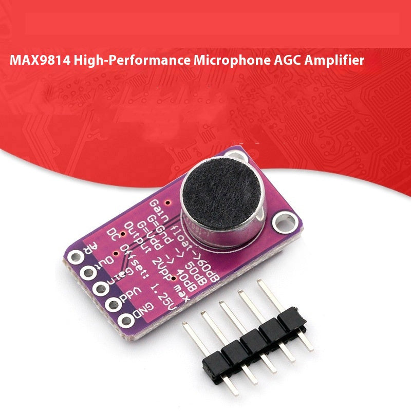 MAX9814 Microphone Amplifier Module