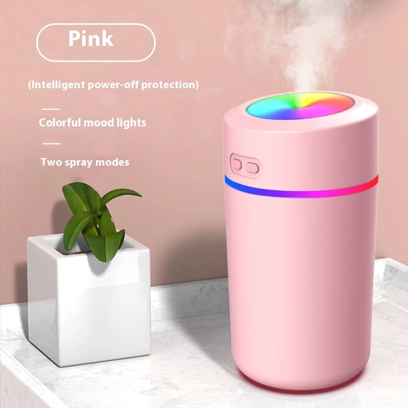 Colorful Humidifier Desktop Home Mute Spray Hydrating