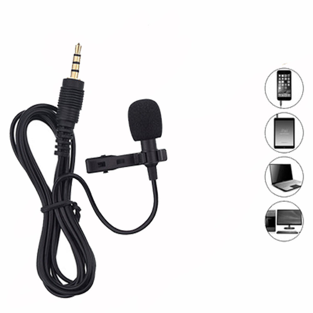 Portable Neckline Clip Microphone Set