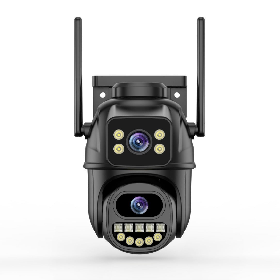 Binocular Gun Ball Linkage Integrated Wireless Surveillance Camera