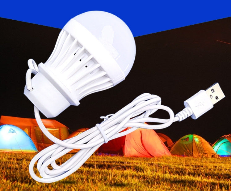 LED Bulb 5v Low Voltage USB Bulb Bulb Camping Low Voltage LED Bulb Power Bank Small Night Lamp USB Bulb