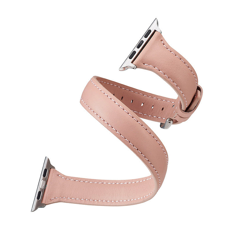 Slim Fit Comfortable Breathable Leather Strap