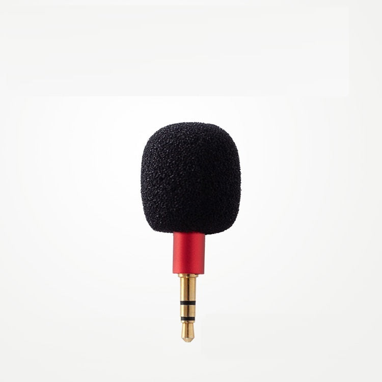 Mini Condenser Microphone Metal Small Microphone Amplifier Sound Card K Song Outdoor Live Mobile Phone Sound Card Microphone