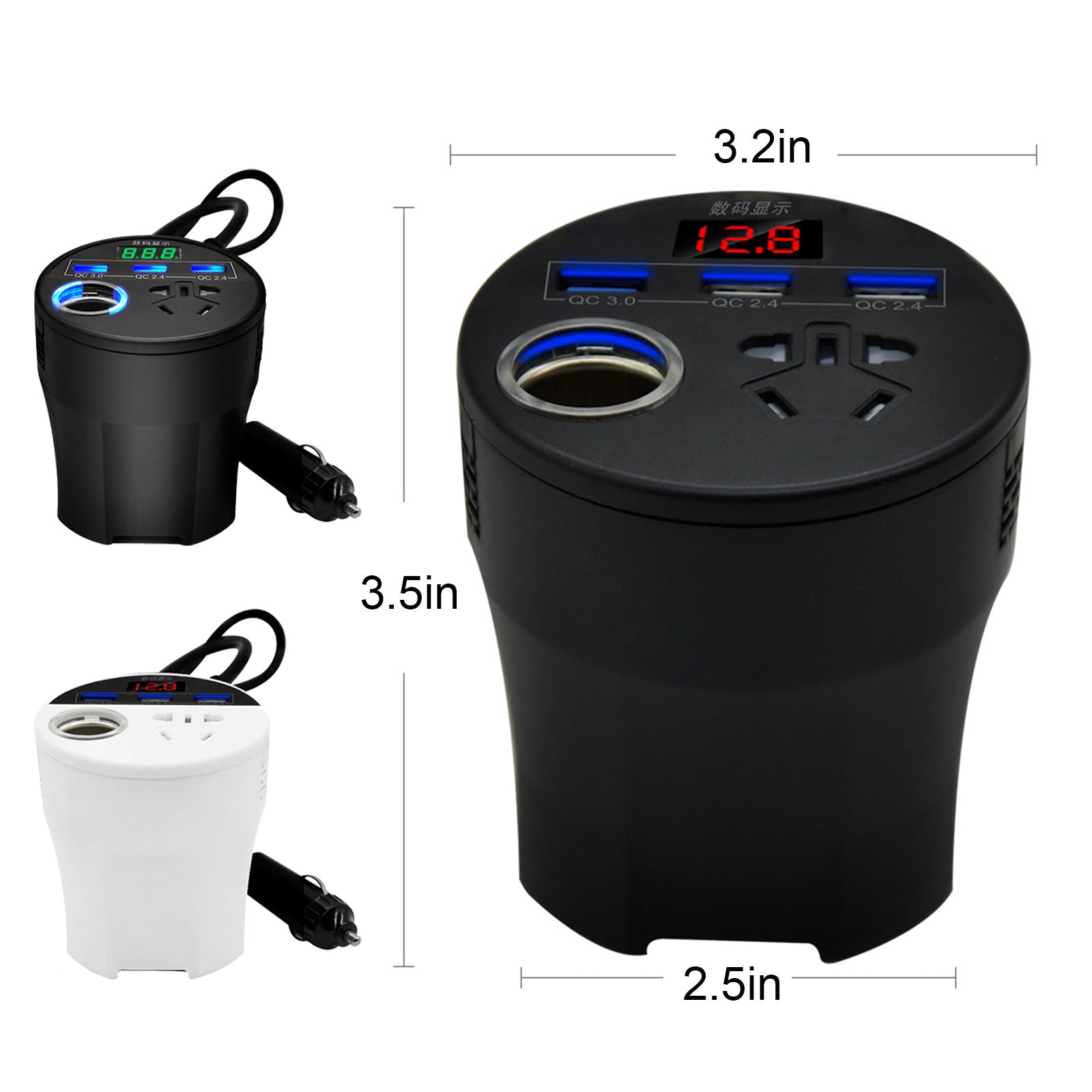 Cup Type Power Socket Converter