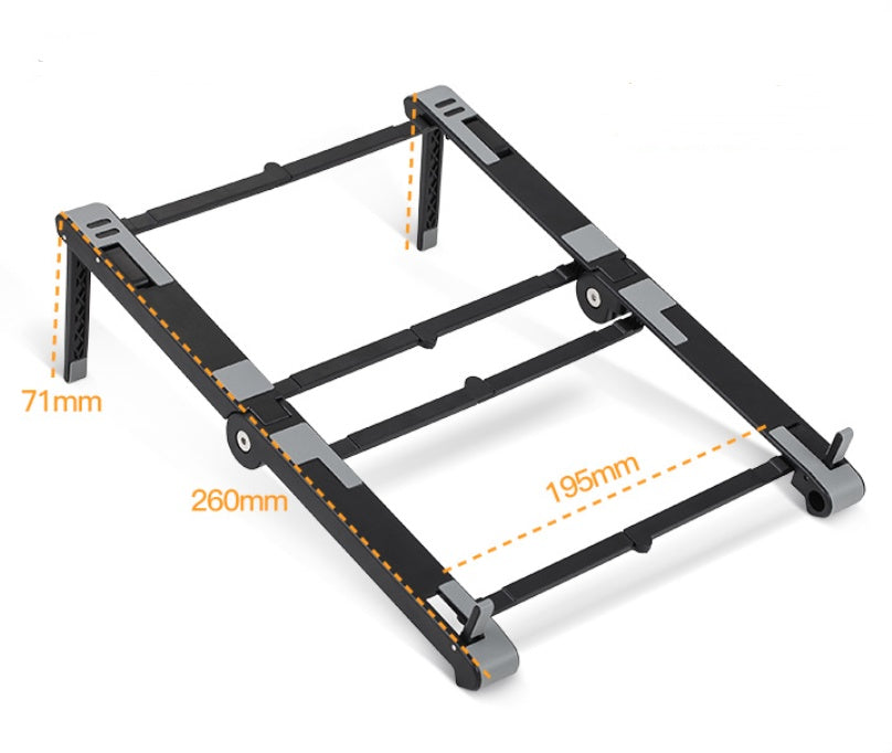 Laptop Stand Folding Cooling Stand Desktop Three-in-one Multifunctional