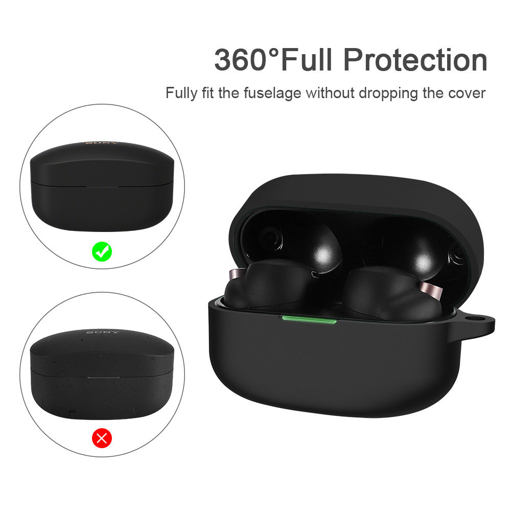 Wireless Bluetooth Noise Cancelling Headphone Silicone Case