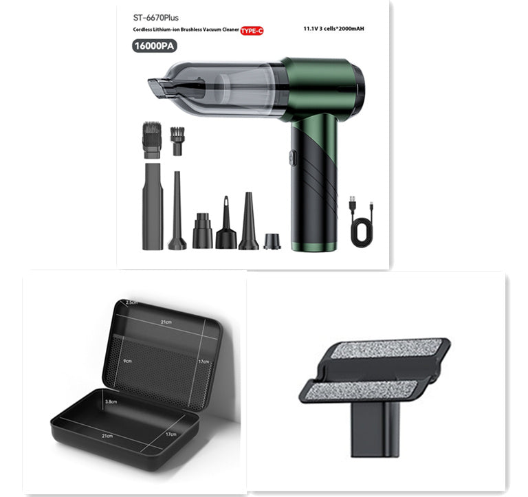 Car Household Super Suction Small Handheld Vacuum Cleaner