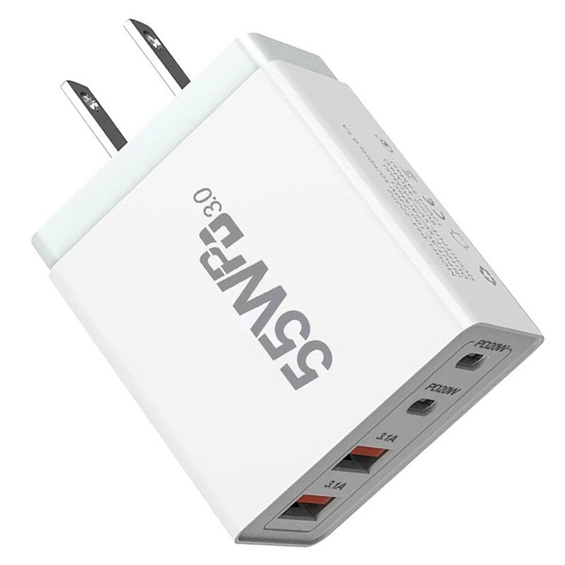 55W Multi-port Usb Mobile Phone Charging Plug