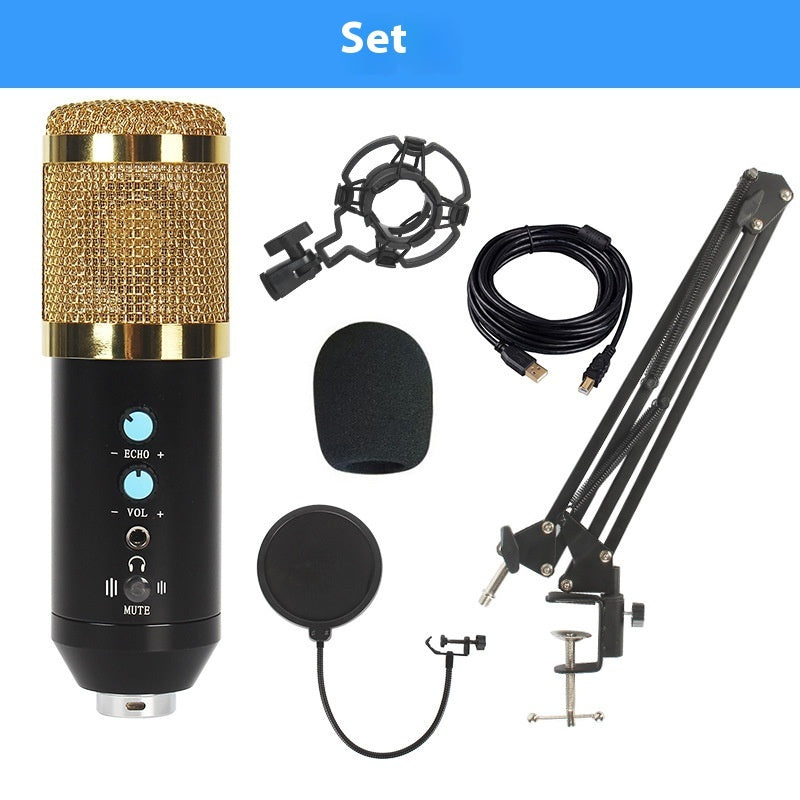 Capacitor Wired Microphone Live Recording Noise Reduction