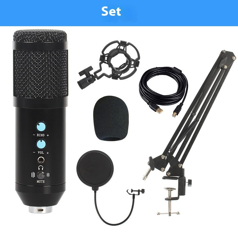 Capacitor Wired Microphone Live Recording Noise Reduction