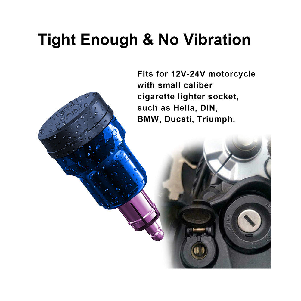 European Standard Small Caliber Cigarette Lighter USB Car Cellphone Charger