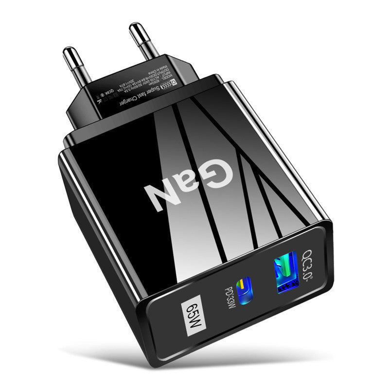 65W GaN PD Fast Charging Mobile Phone Charger