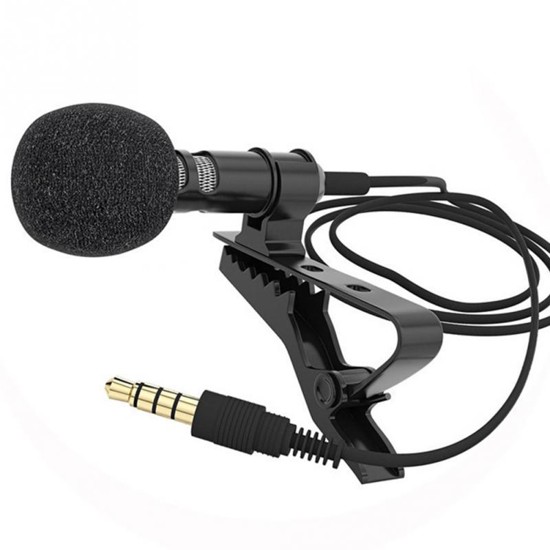 Mobile Phone Computer SLR Camera HD Lavalier Microphone