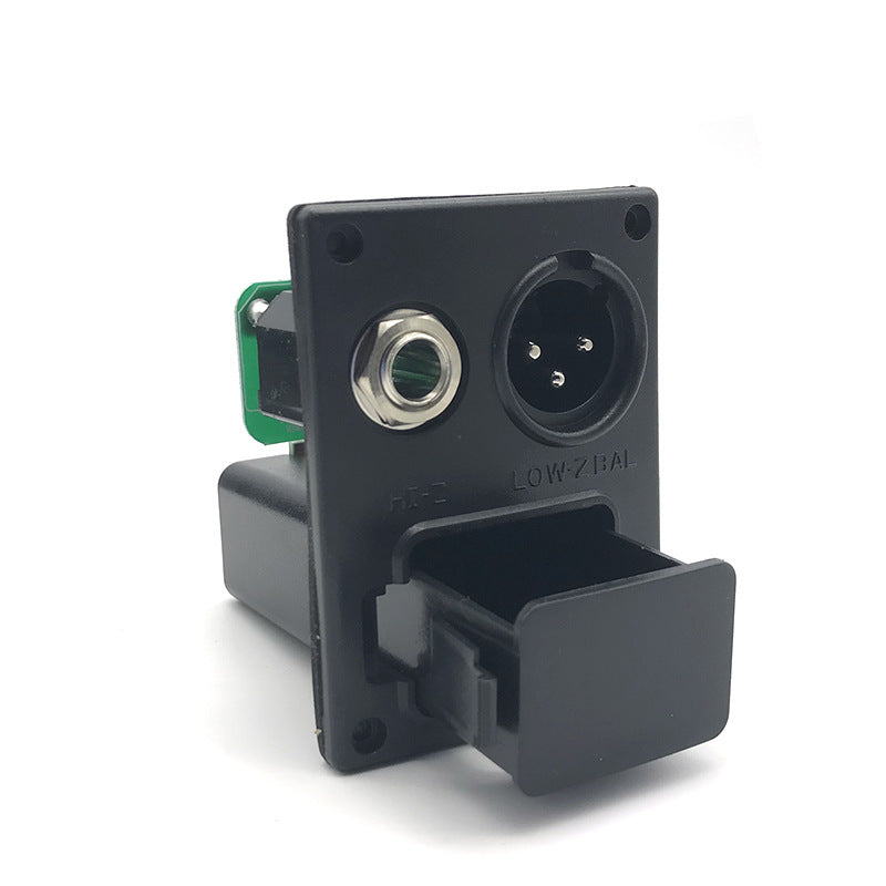 LC-5 Folk Acoustic Guitar Pickup 5-segment EQ Piezoelectric Pickup With Microphone Clapper Tuning Equalizer