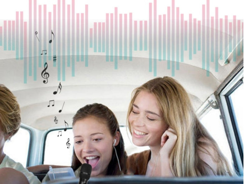 Car TV Mobile Phone K Song Entertainment Family KTV Bluetooth Live Sound Card