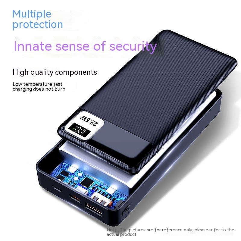 Home Fashion Simple Large Capacity Fast Charge Power Bank