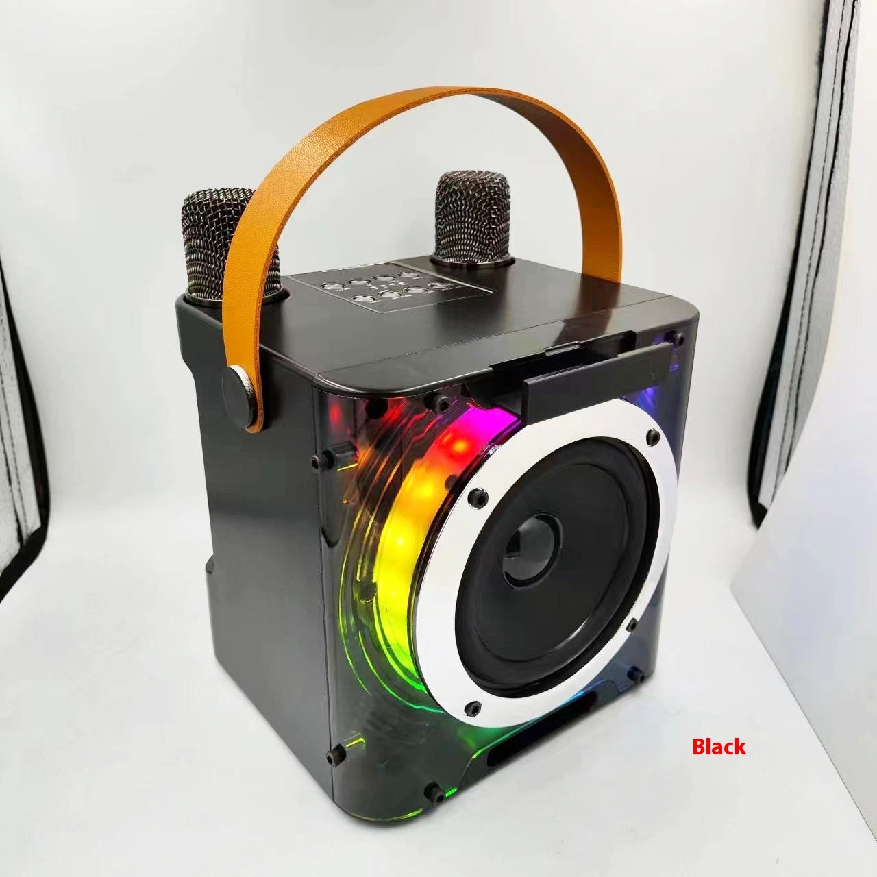 Home Karaoke 203 Bluetooth Speaker Wireless Microphone Audio